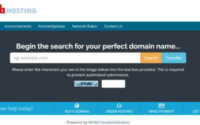 Domain Registering & Web Hosting
